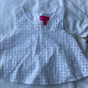 Lilly Pulitzer eyelet top